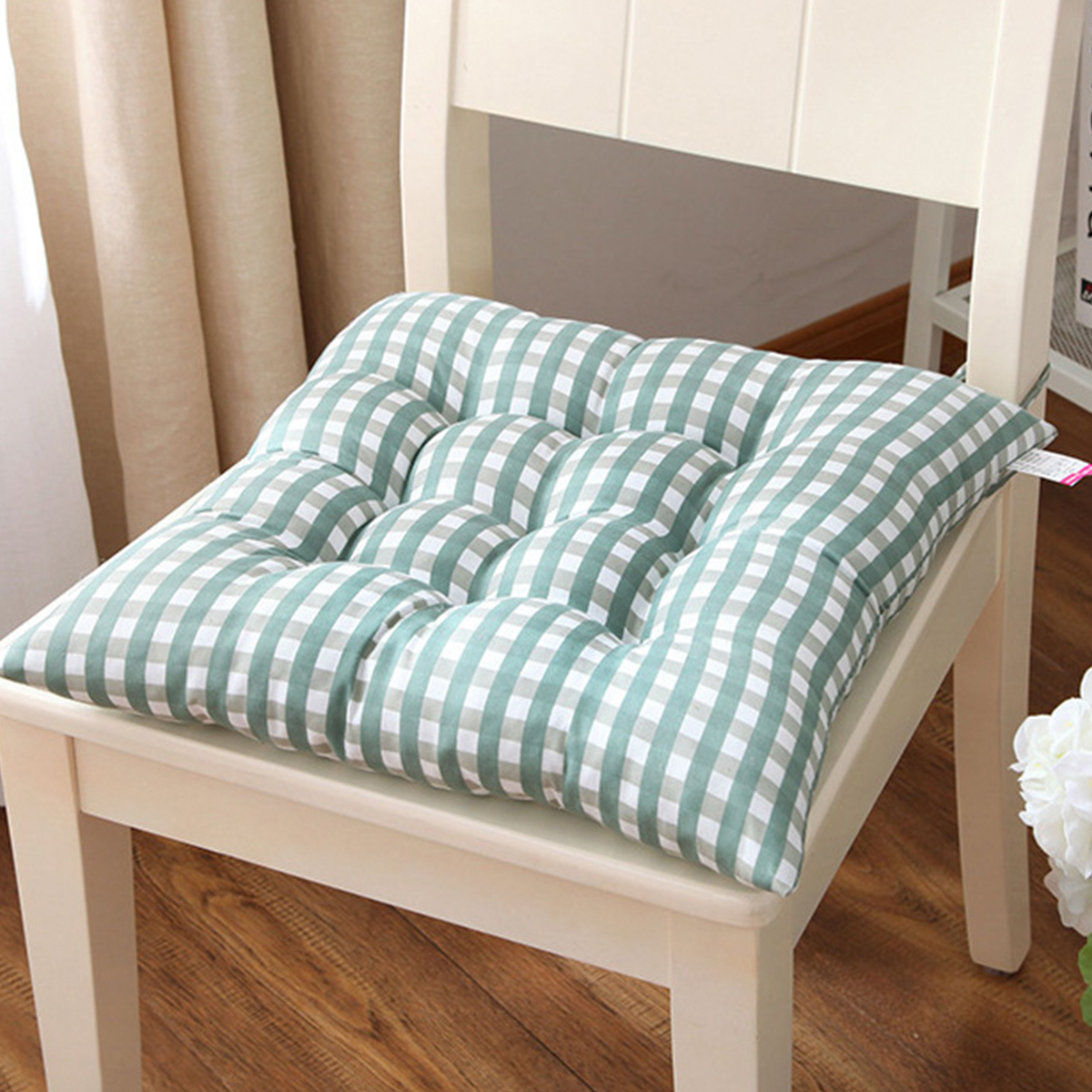 16x16 inch Anti Slip Soft Square Cotton Chair Seat Cushion