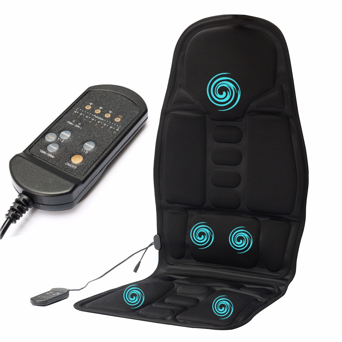 Heated Back Massage Massager Cushion