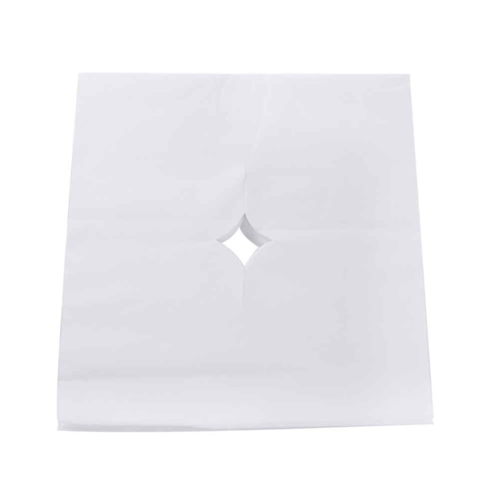 100pcs/bag Beauty Salon Face Pad Bed Table Face Hole Cover