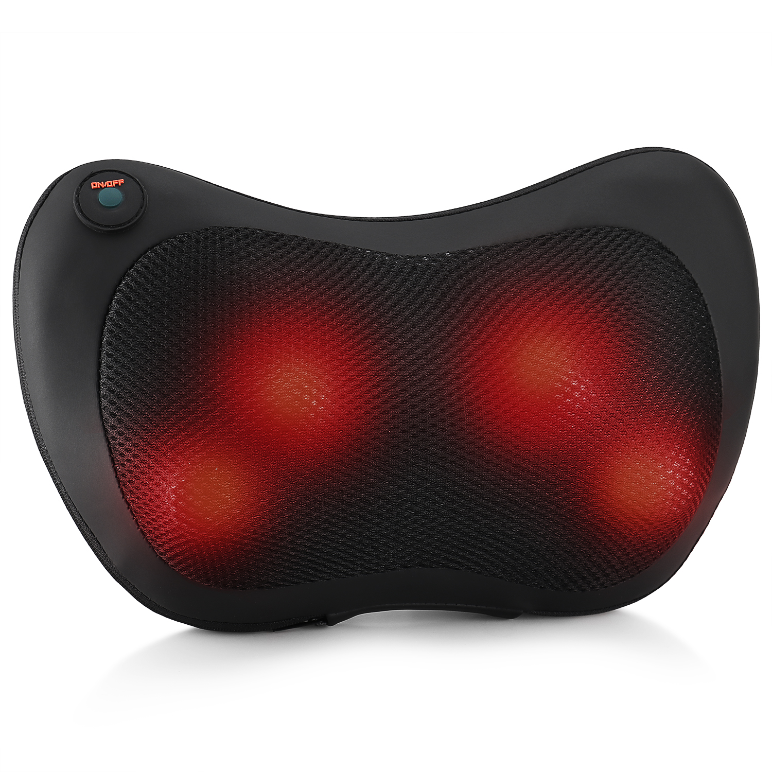 Belmint Shiatsu Pillow Massager with Heat for Back, Neck, and Sh