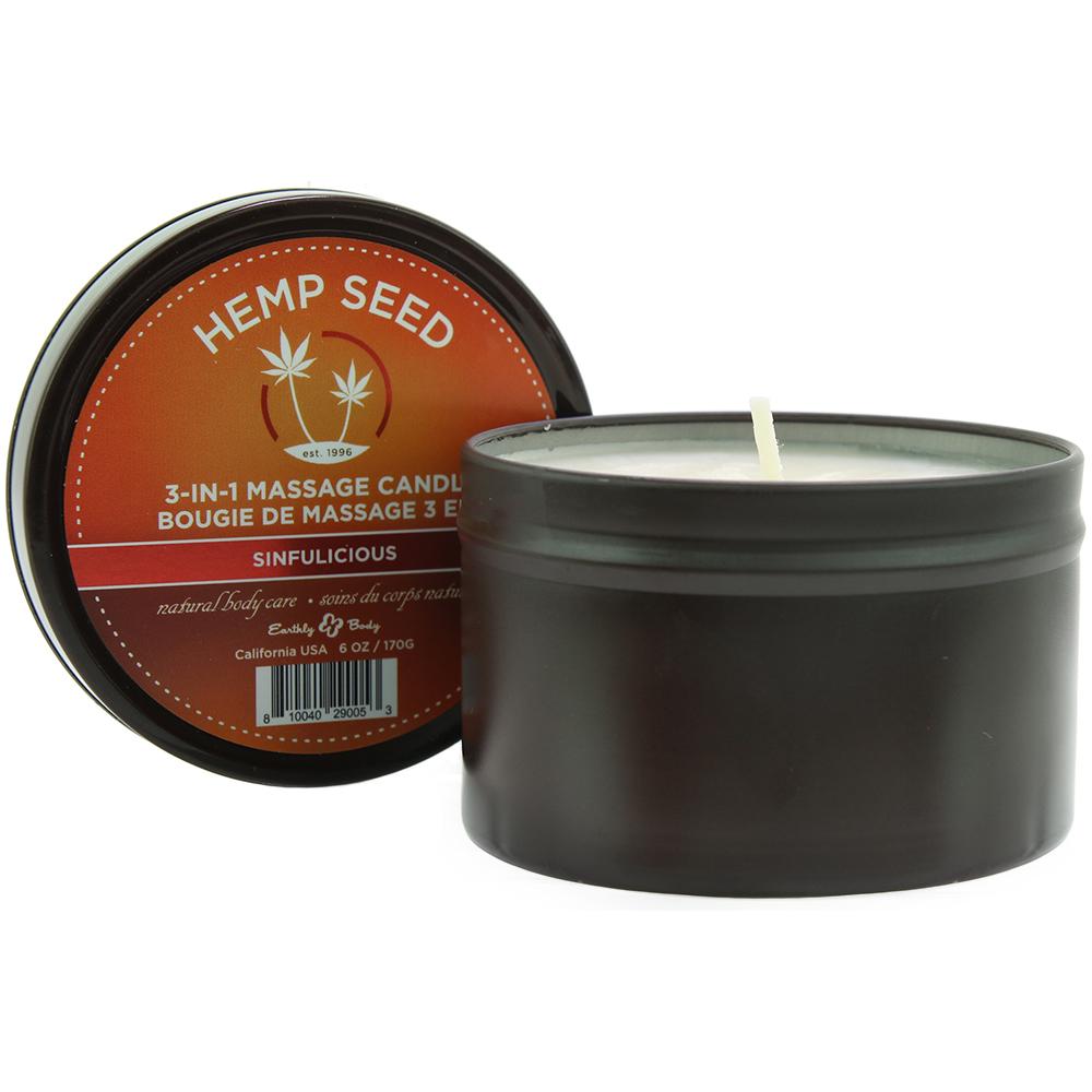 3-in-1 Summer Massage Candle 6oz/170g in Sinfulicious