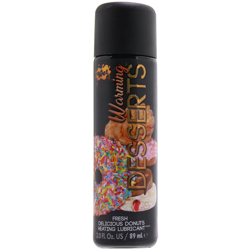Warming Desserts Lube 3oz/89ml in Fresh Donuts
